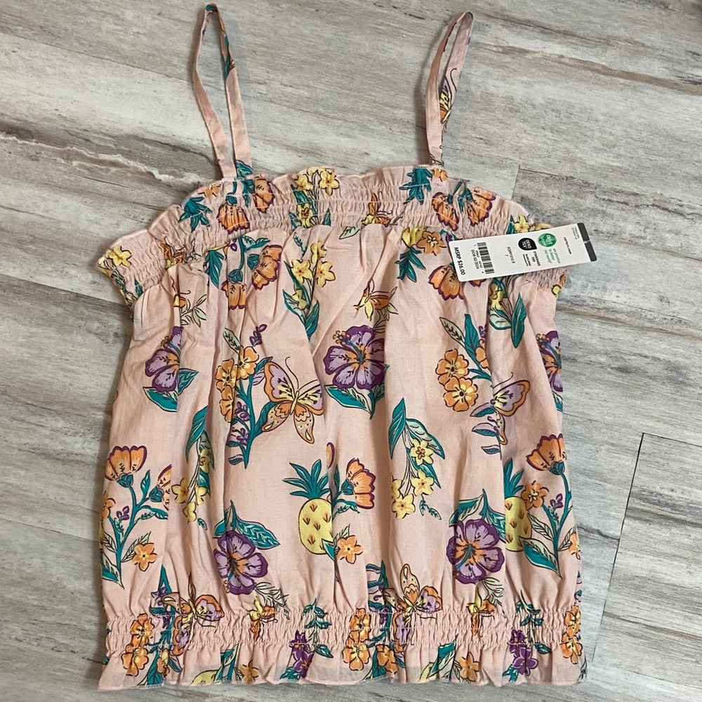 Carter's Multicolor Floral Tank Top